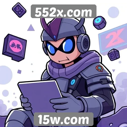 Exploração dos recursos interativos de 552x.com